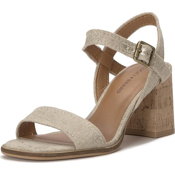 Amazon.com | Naturalizer Womens Nevena Heeled Sandal, Ginger Bread